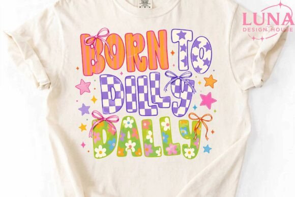 Born to Dilly Dally: A Retro PNG for Effortless Style