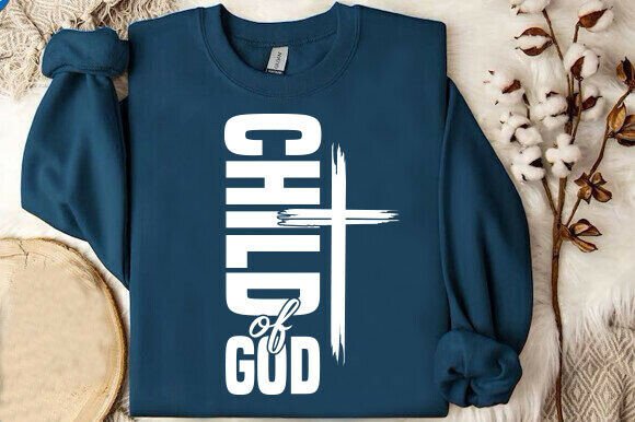 Child of God Svg: Christian Faith Design for Your Creative Projects