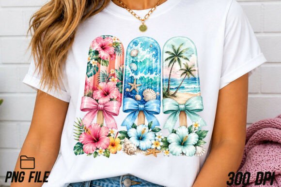 Cool Summer Popsicle PNG: Your Go-To Sublimation Design