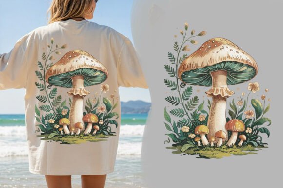 Evil Eye Mushroom PNG: Unleash Dark Fantasy in Your Designs