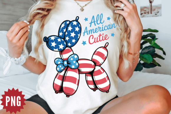 Festive Fourth: Styling with a Balloon Dog PNG