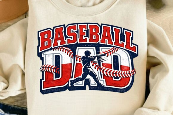 More Than a Graphic: The Storytelling Power of a Baseball Dad PNG Design