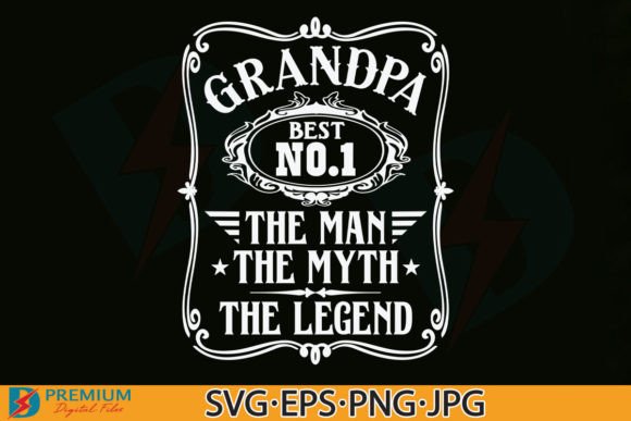 Vintage Grandpa SVG: A Father's Day Design That Tells a Story